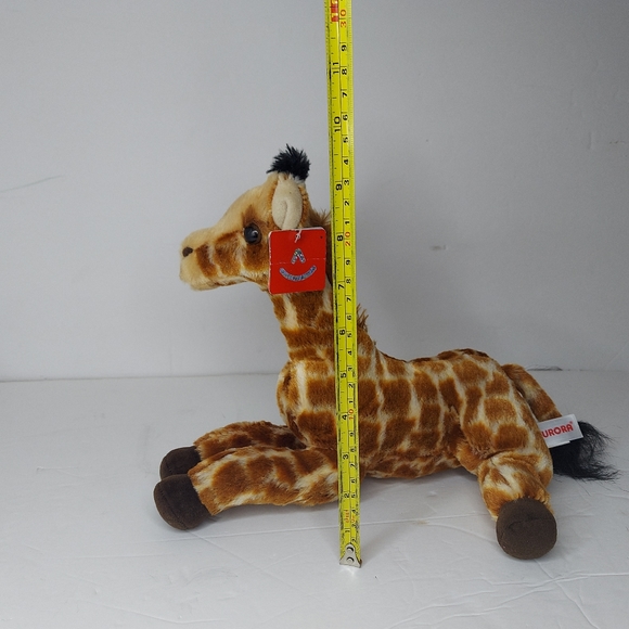Aurora World Destination Giraffe Plush Stuffed Animal Toy Laying Down. - Picture 2 of 12